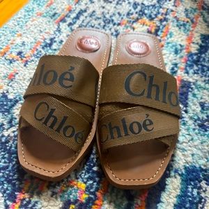 Chloe Woody Sandal